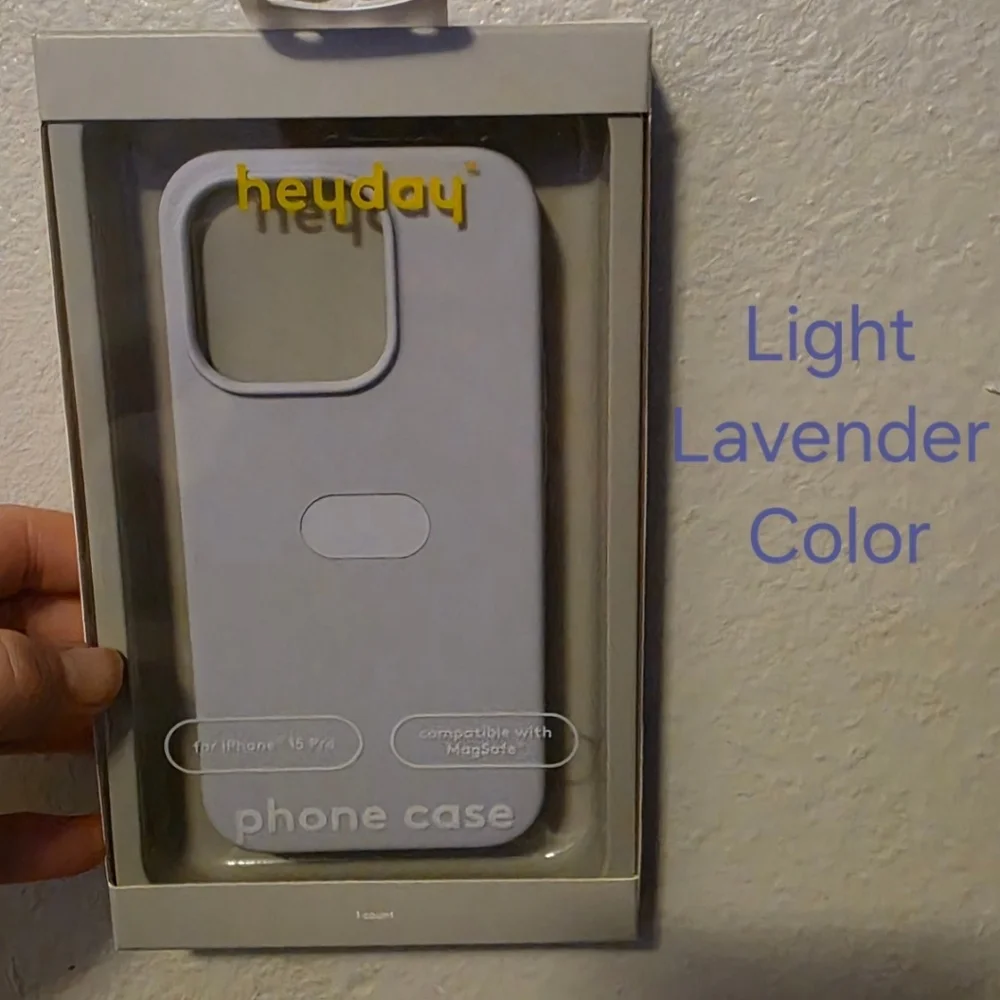 Heyday Light Purple Phone Case for iPhone‎ 15 Pro Max NIB